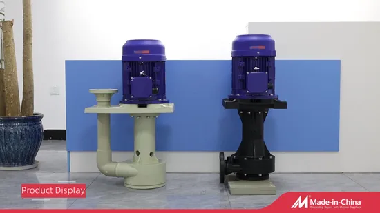 PP-Tauchkreiselpumpe zur Behandlung von Pestizidabwasser/häuslichem Abwasser/Müllsickerwasser